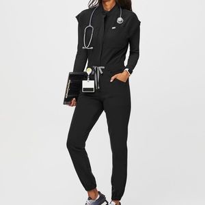 Figs black jumpsuit size medium